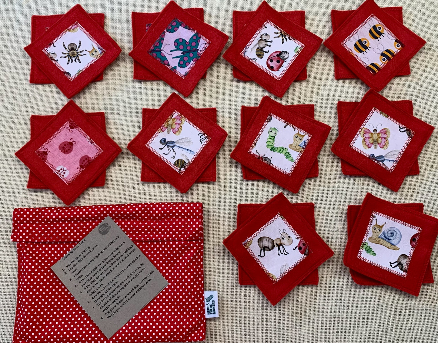 Matching Pairs Memory Game