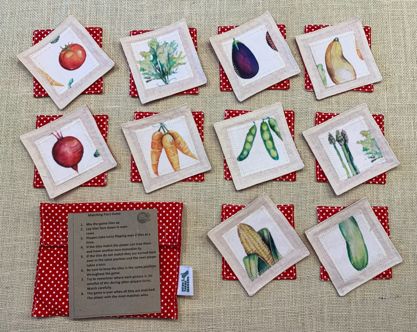 Matching Pairs Memory Game