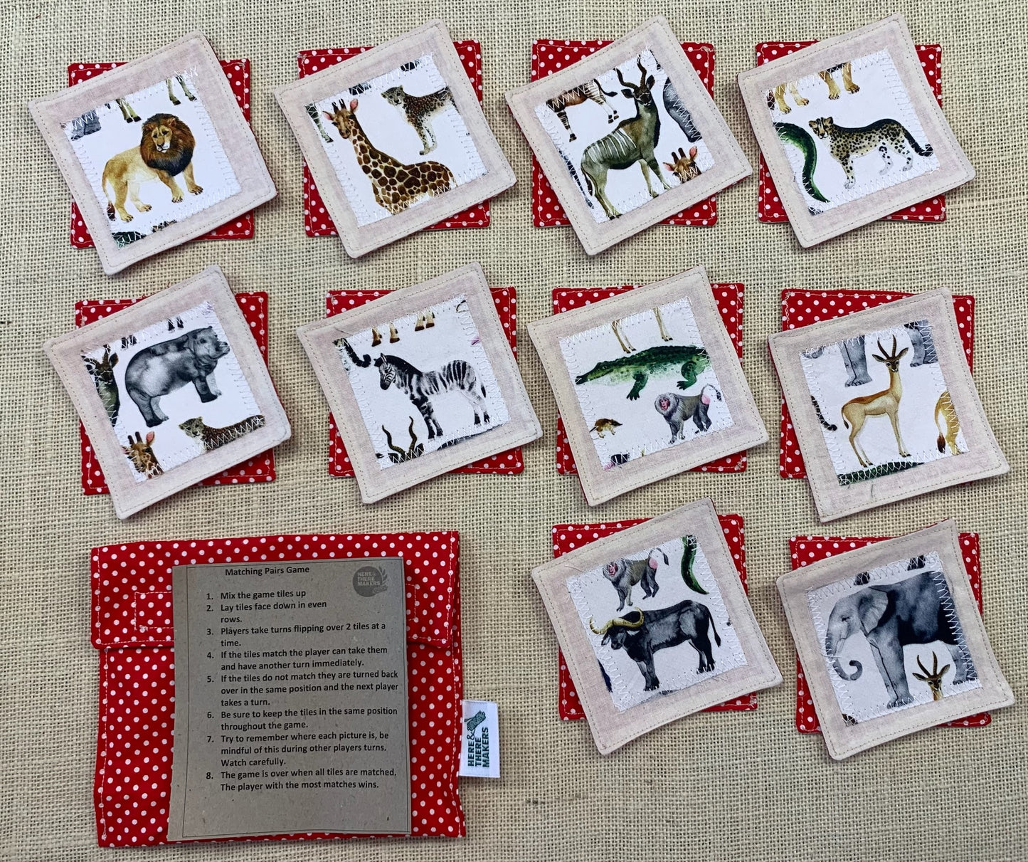 Matching Pairs Memory Game