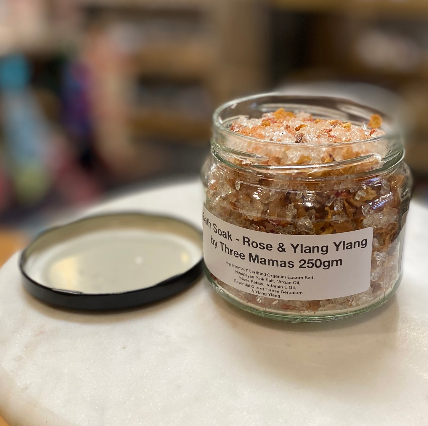 Bath Soak Argan Oil With Rose & Ylang Ylang