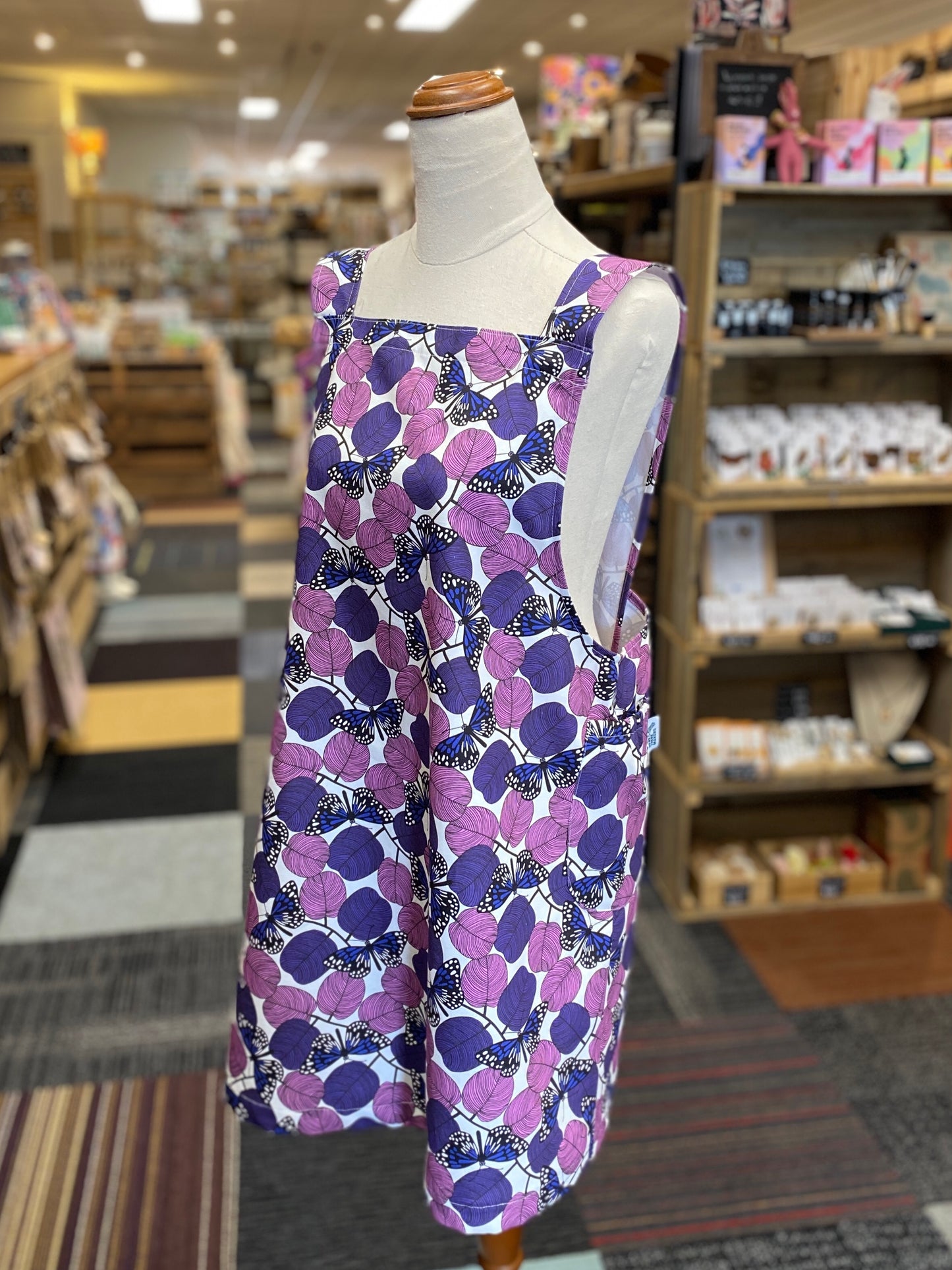 Upcycled Cross-back Aprons HTM