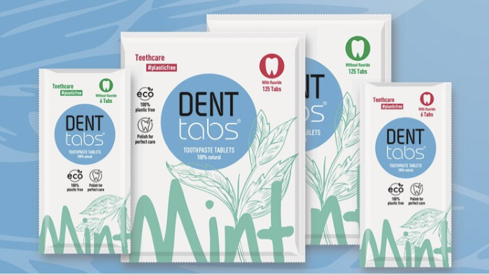 DENTtabs Tooth Tablets With Fluoride - Here and There Makers