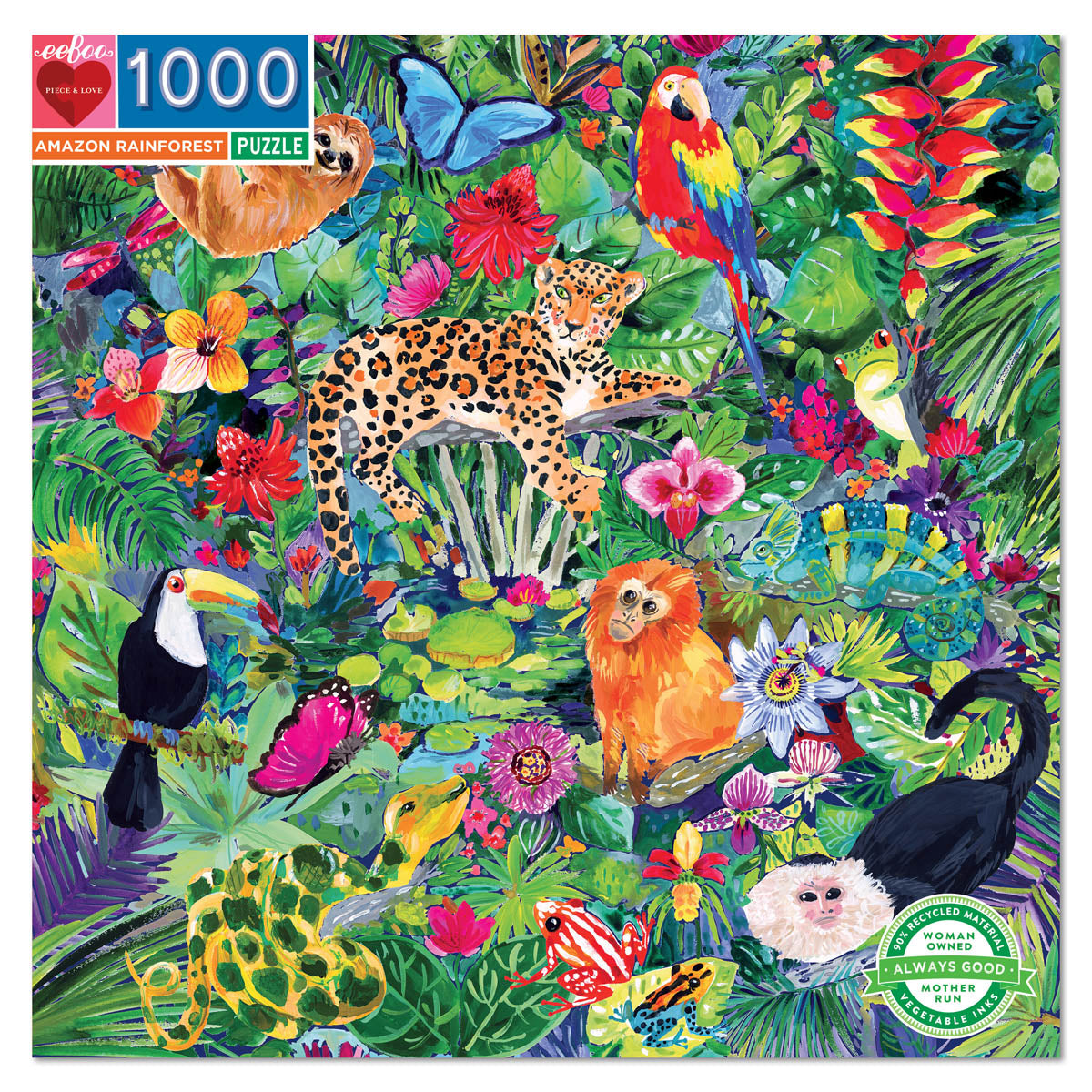 eeBoo 1000 pc Puzzles