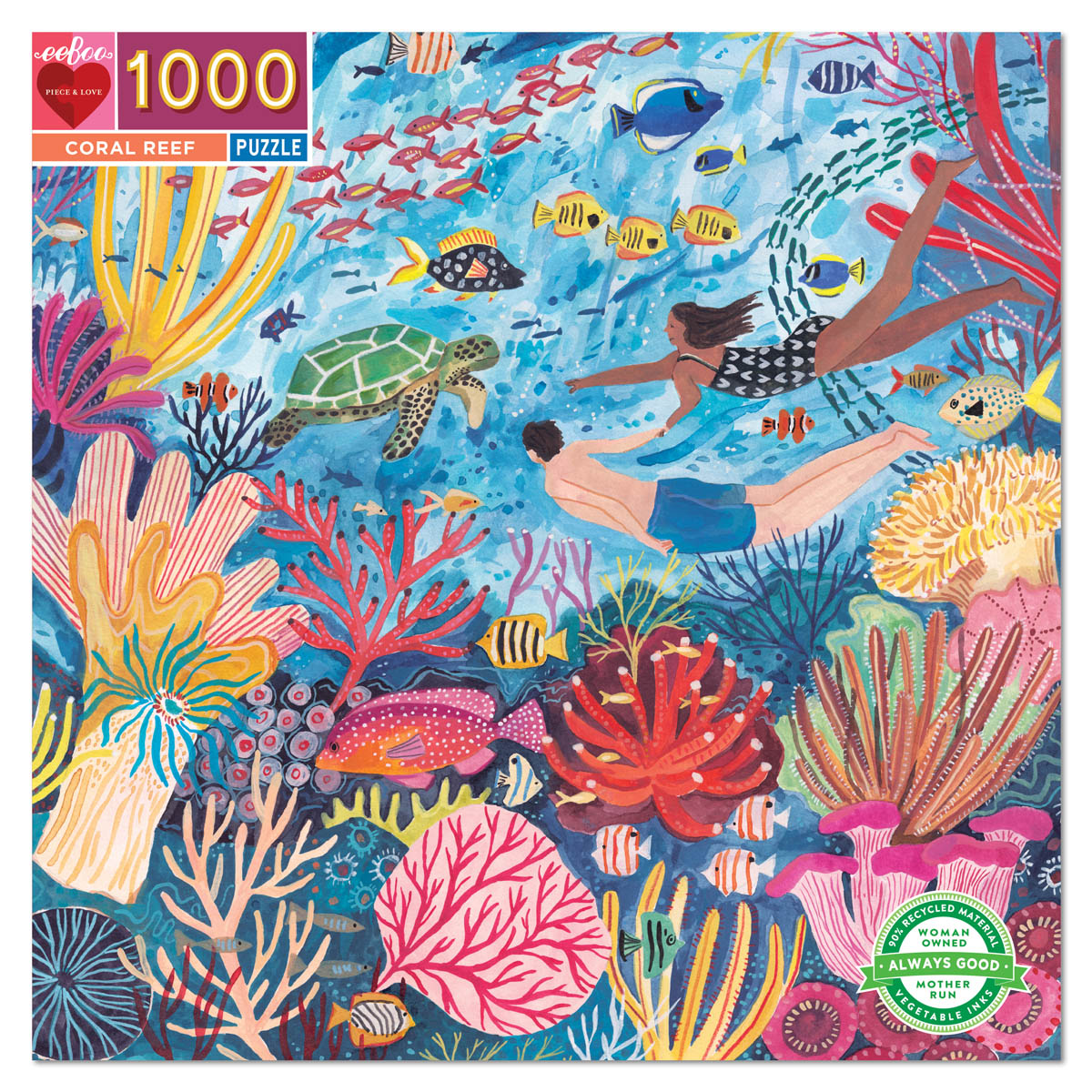 eeBoo 1000 pc Puzzles