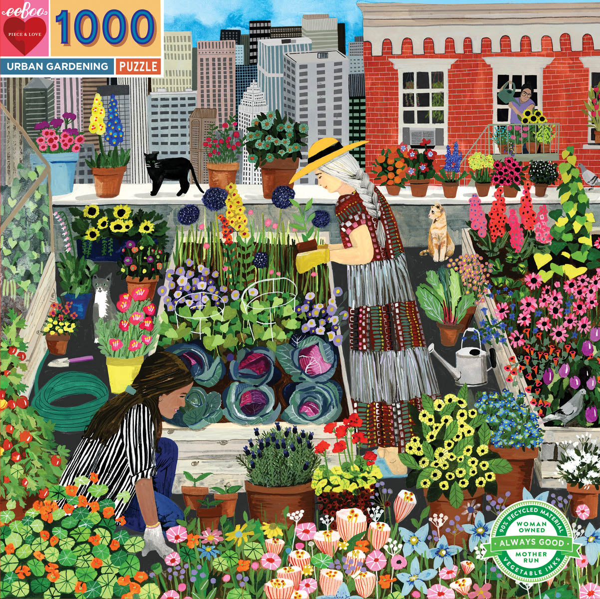 eeBoo 1000 pc Puzzles