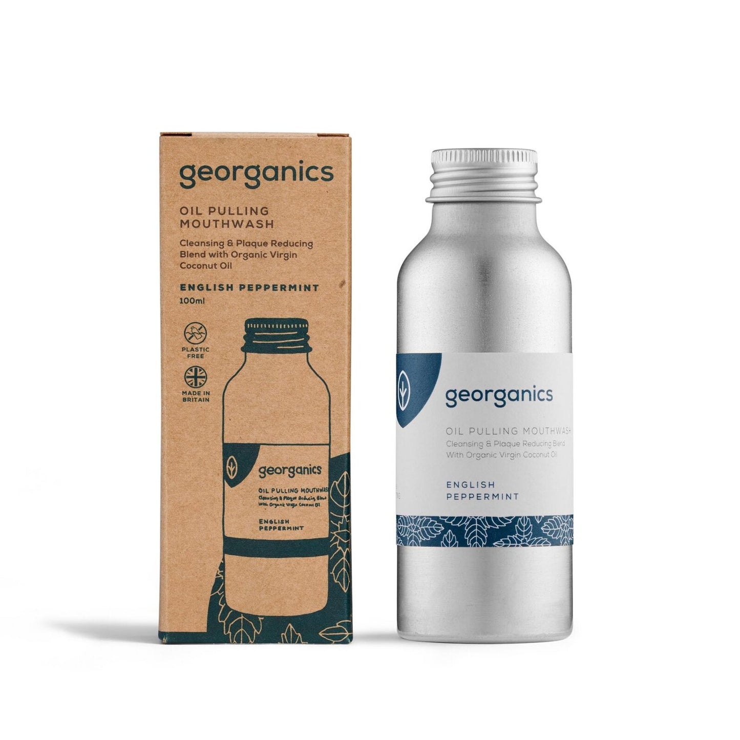 Georganics Oil Pulling Mouthwash - 100ml