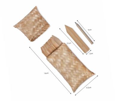 Garden Labels in Bamboo Bag