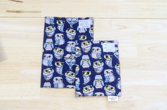 School and Notebook Cover Owl