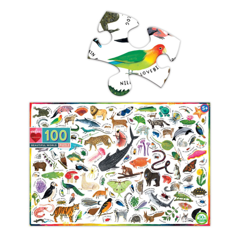 eeBoo 100 pc Puzzles