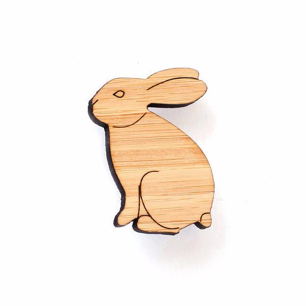 Brooch One Happy Leaf - 10% off sale - Here and There Makers