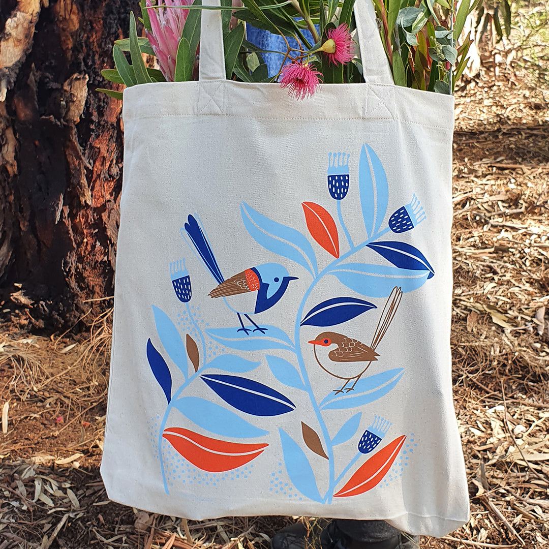 Tote Bag Organic Cotton - Here and There Makers