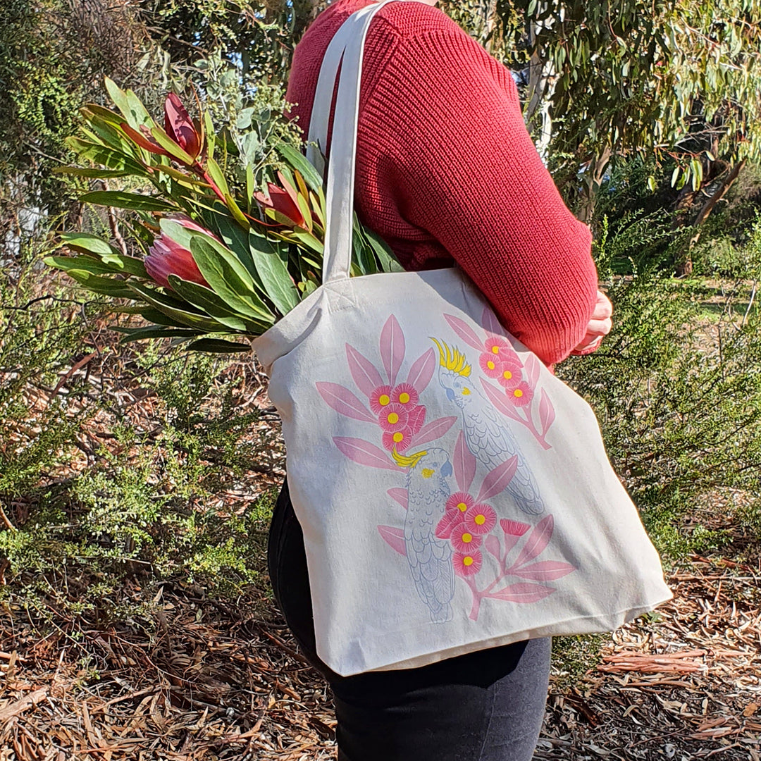 Tote Bag Organic Cotton - Here and There Makers