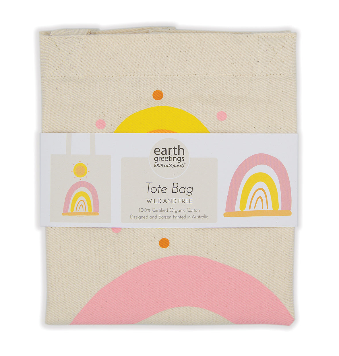 Tote Bag Organic Cotton - Here and There Makers