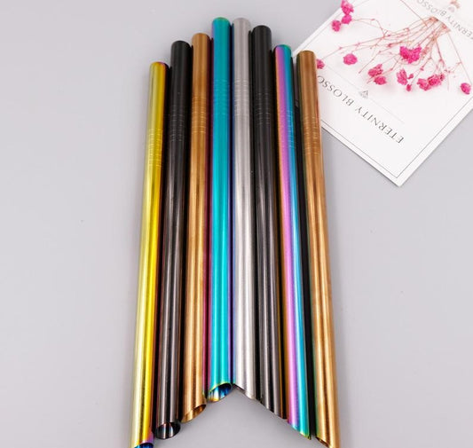 Bubble Tea Straws Stainless - Here and There Makers
