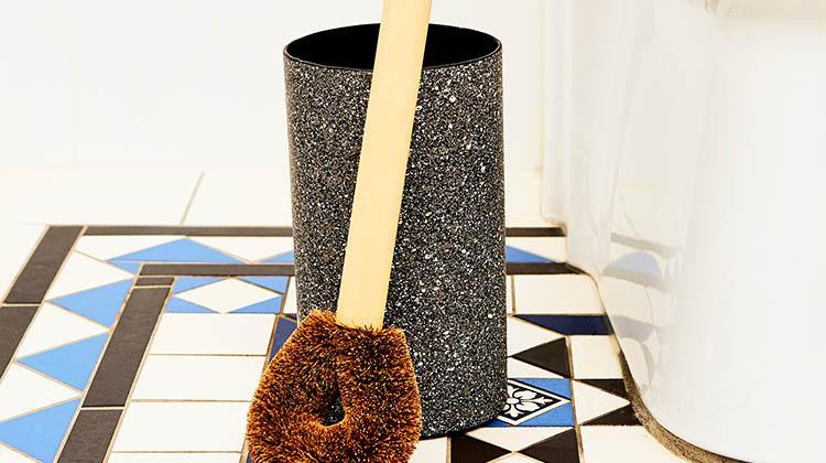 Toilet Brush Holder Paper Pottery - Here and There Makers