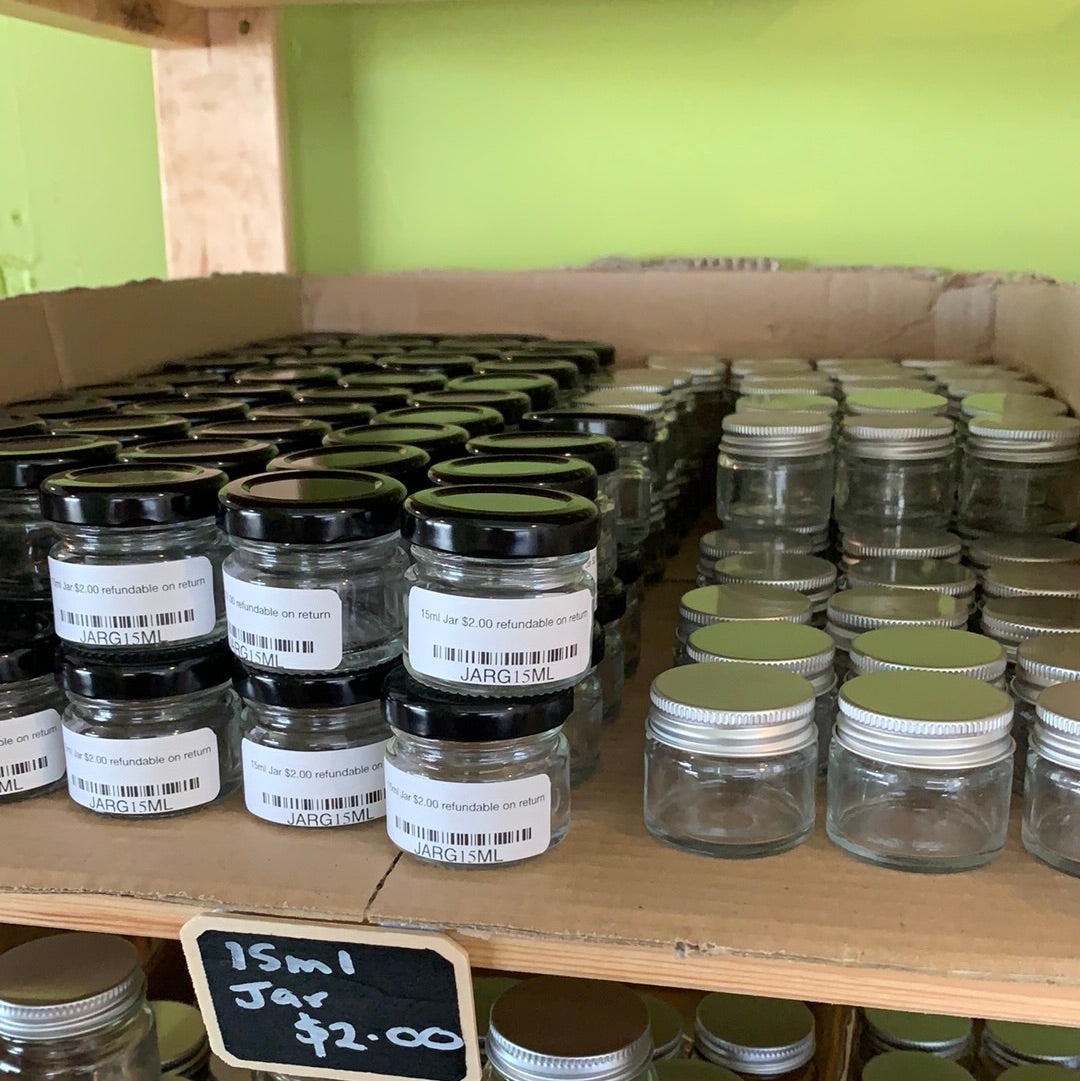 Jar - Glass Small - Here and There Makers