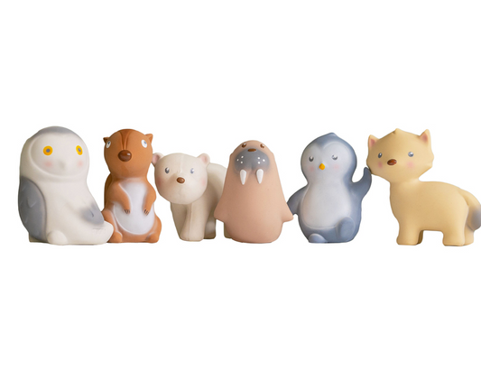 Tikiri Rubber Teethers My First Arctic Animals