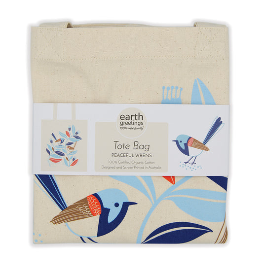 Tote Bag Organic Cotton - Here and There Makers