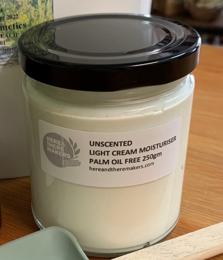 Light Cream Moisturiser - Here and There Makers