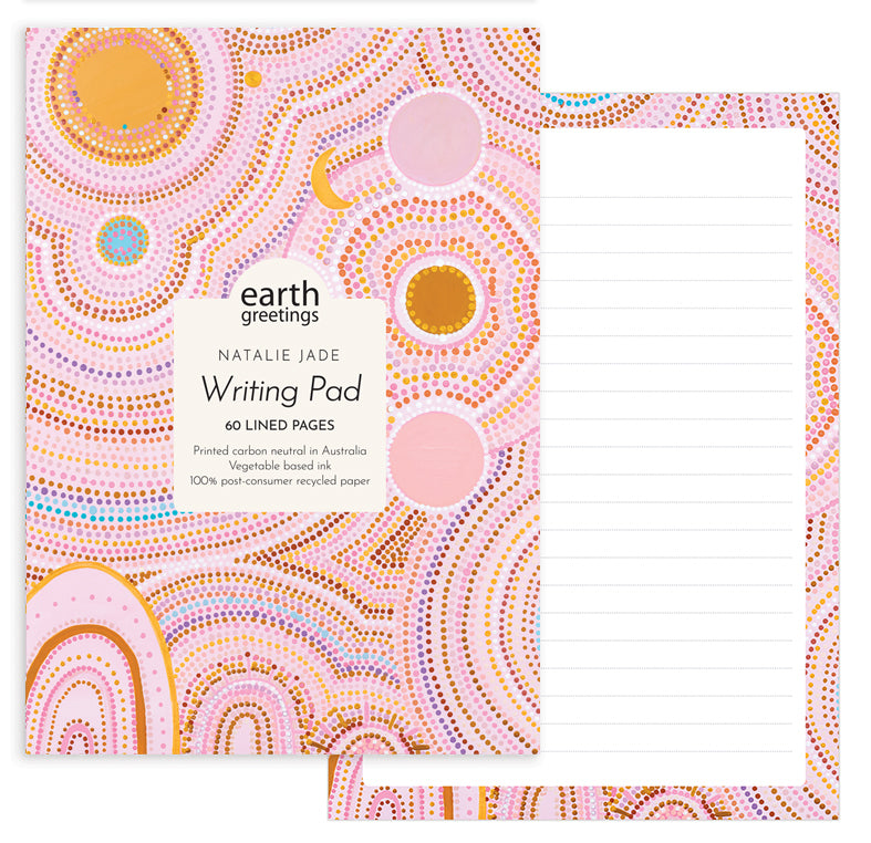A5 Writing Pad Earth Greetings