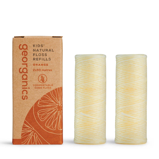Georganics Natural Floss - 2 x 50m Refill
