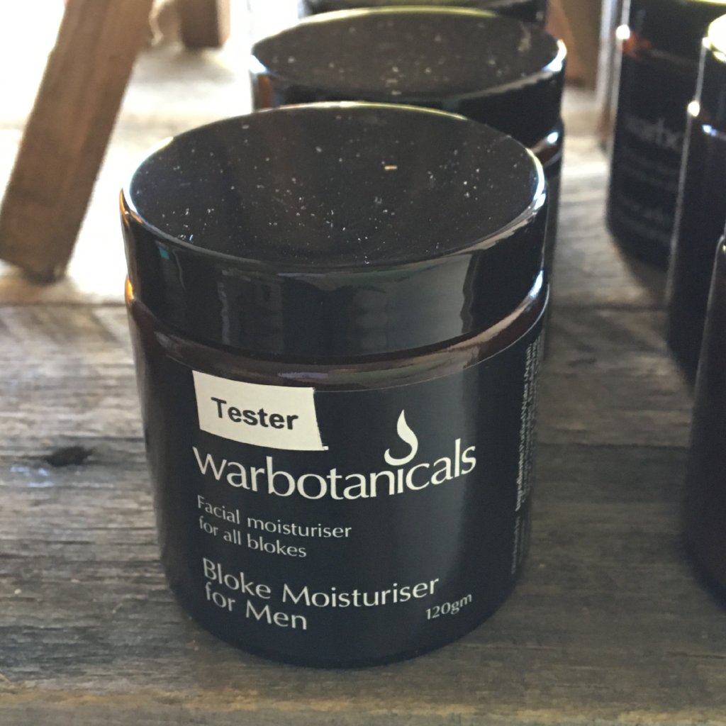 Bloke Moisturiser 120g Warbotanicals - Here and There Makers