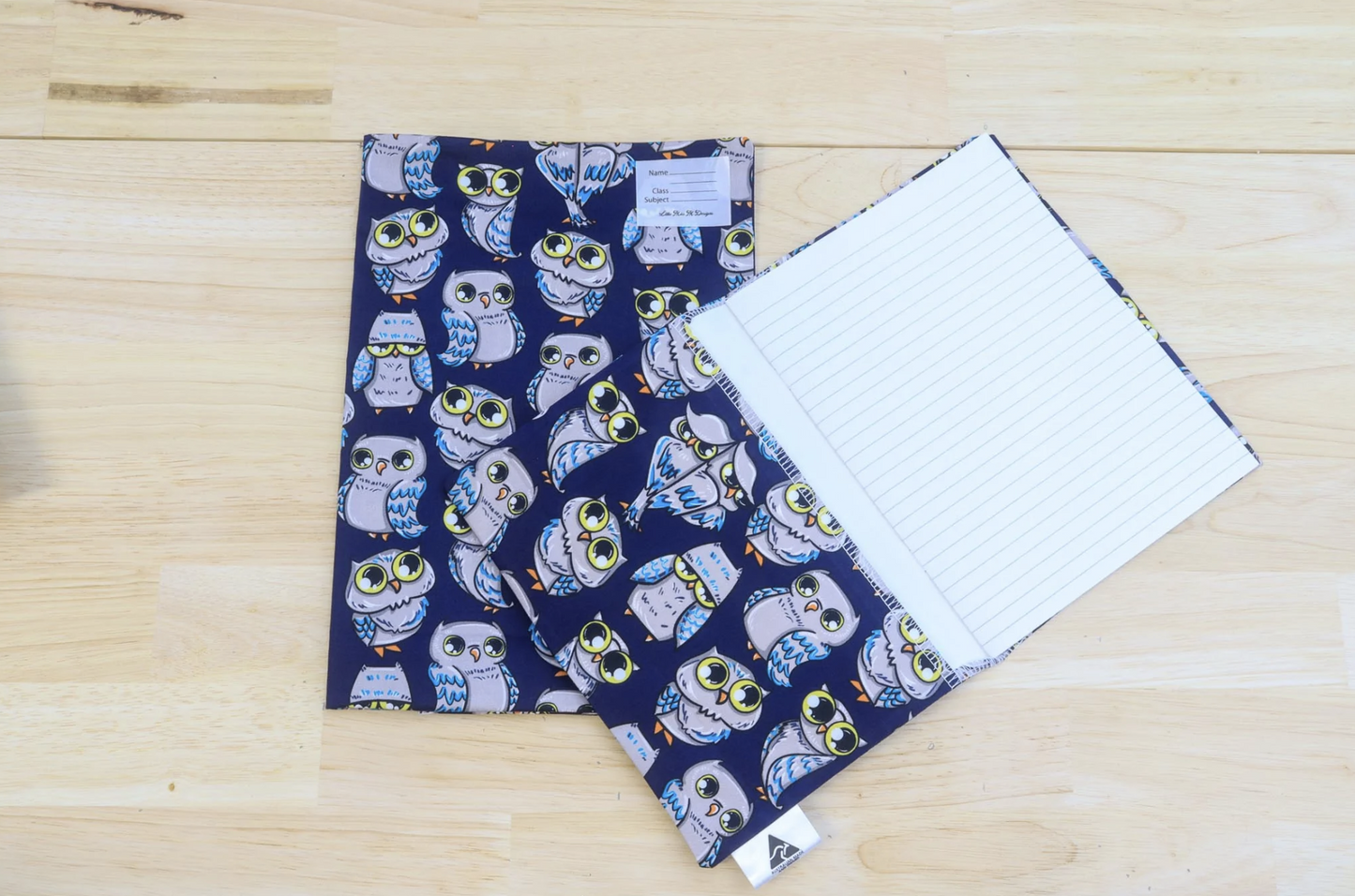 School and Notebook Cover Owl