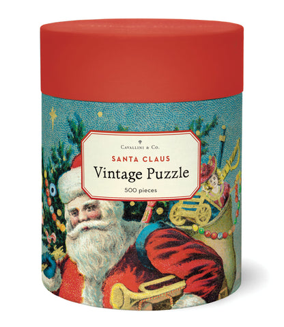 Cavallini – Festive Puzzle 500 Pc