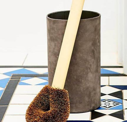 Toilet Brush Holder Paper Pottery - Here and There Makers