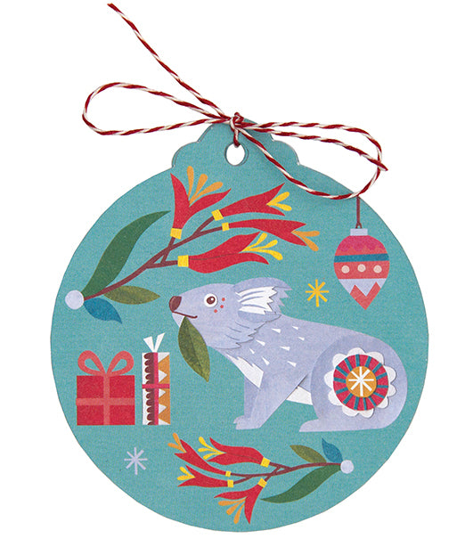 Christmas Gift Tags Earth Greetings - Here and There Makers