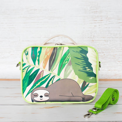 Organic Cotton Insulated Lunch Bag
