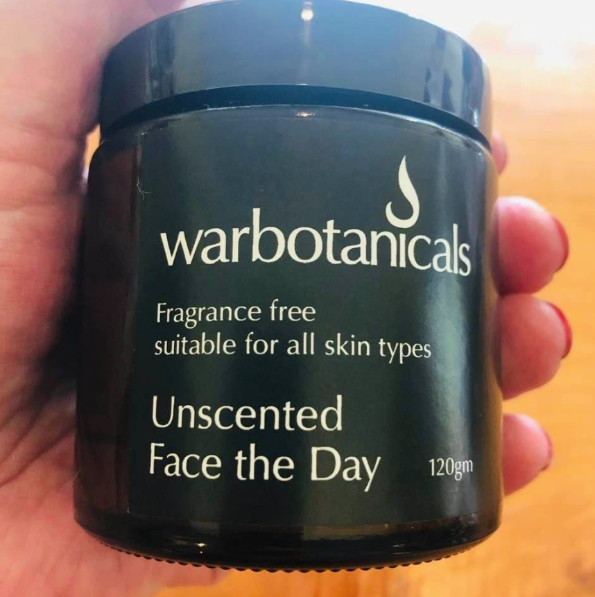 Face the Day Moisturiser Cream 120gm Warbotanicals - Here and There Makers