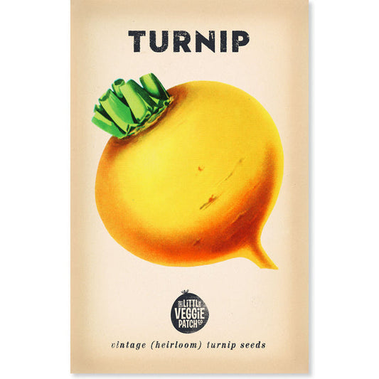 Turnip “Purple Top” Heirloom Seeds
