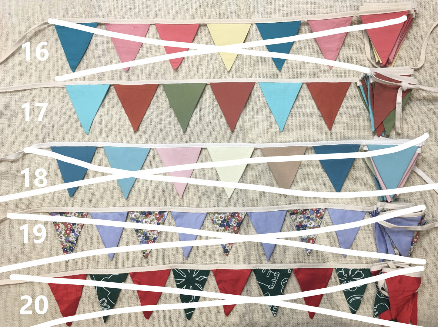 Mini Bunting Second Chance