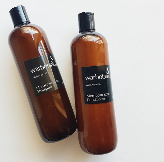 Moroccan Rose Conditioner 500ml Warbotanicals - Here and There Makers