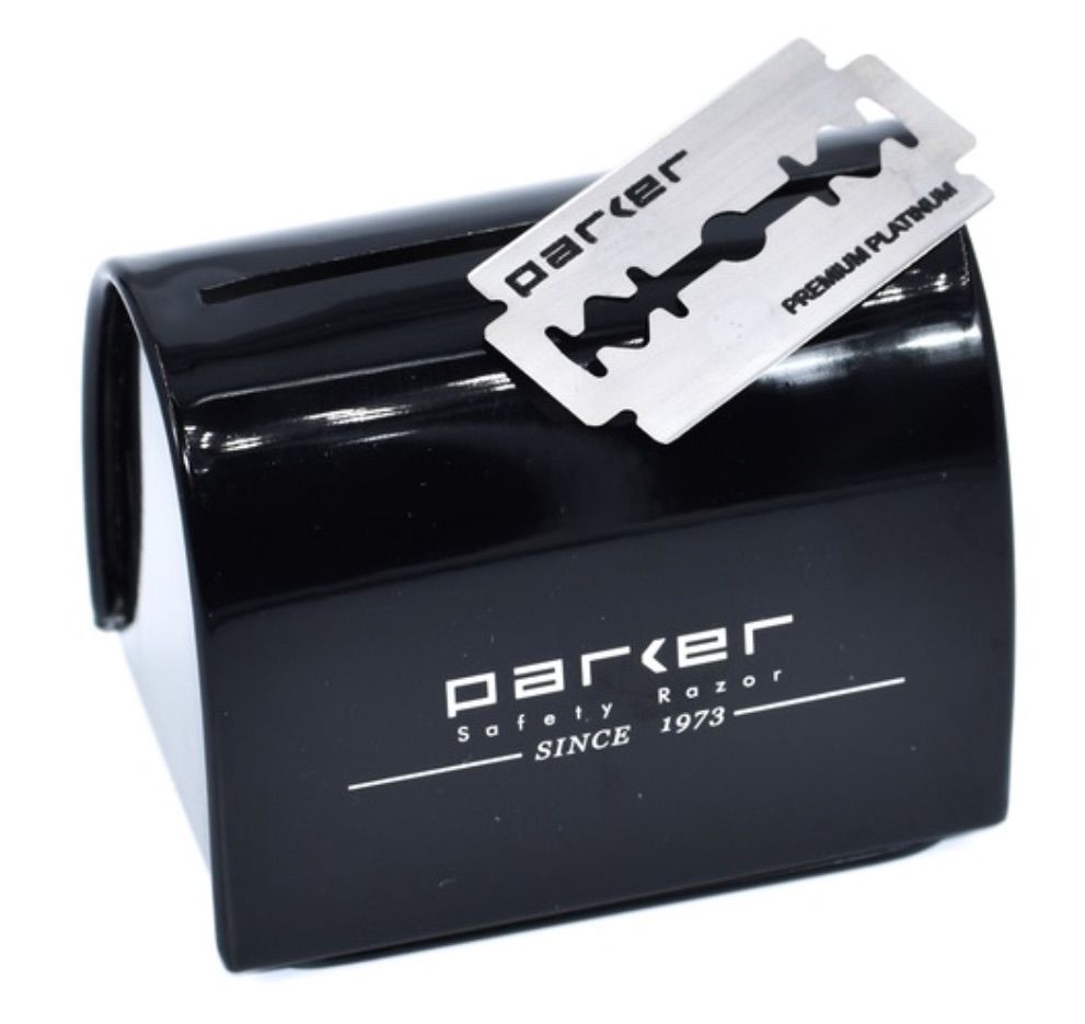 Razor Blade Disposal Bank - Metal - Here and There Makers