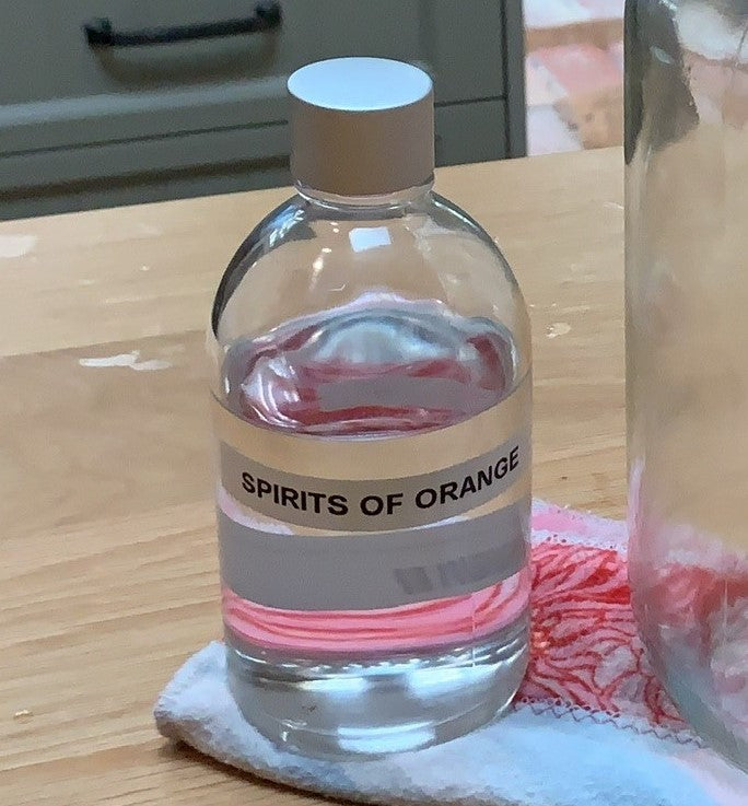 Spirits of Orange Oil - Here and There Makers