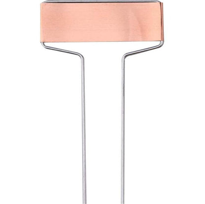 Copper Metal Plant Tags Labels Rainproof 10"