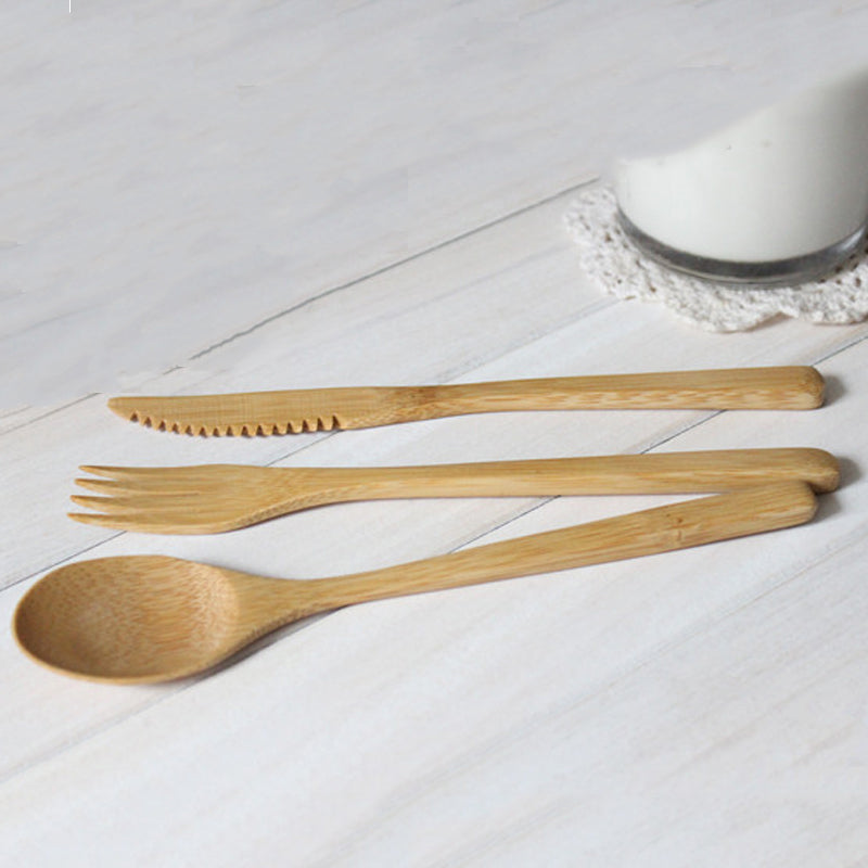 Bamboo Cutlery - Here and There Makers
