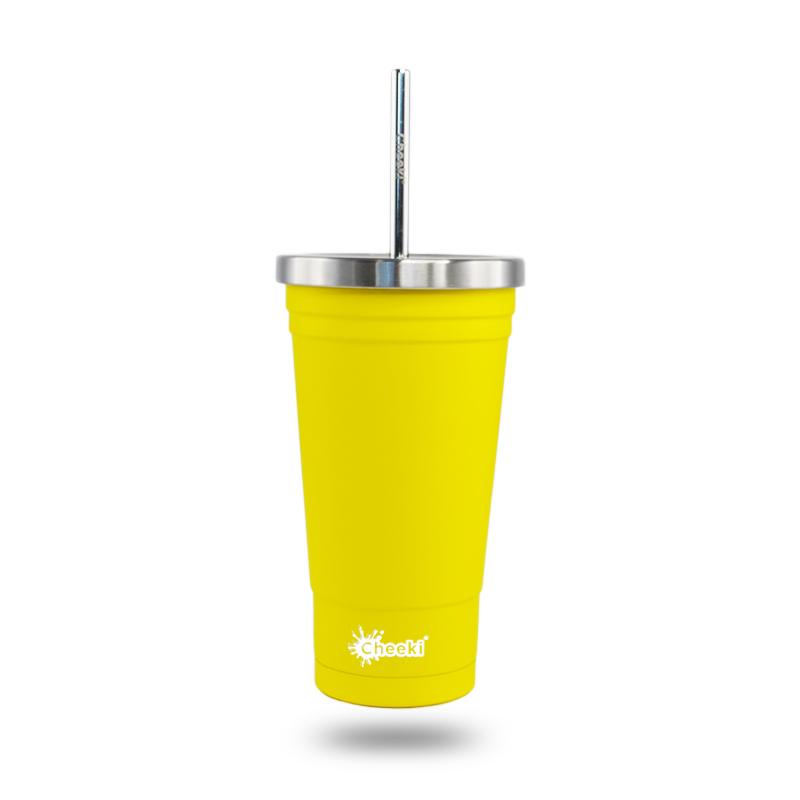 Tumbler with Straw Insulated - Here and There Makers